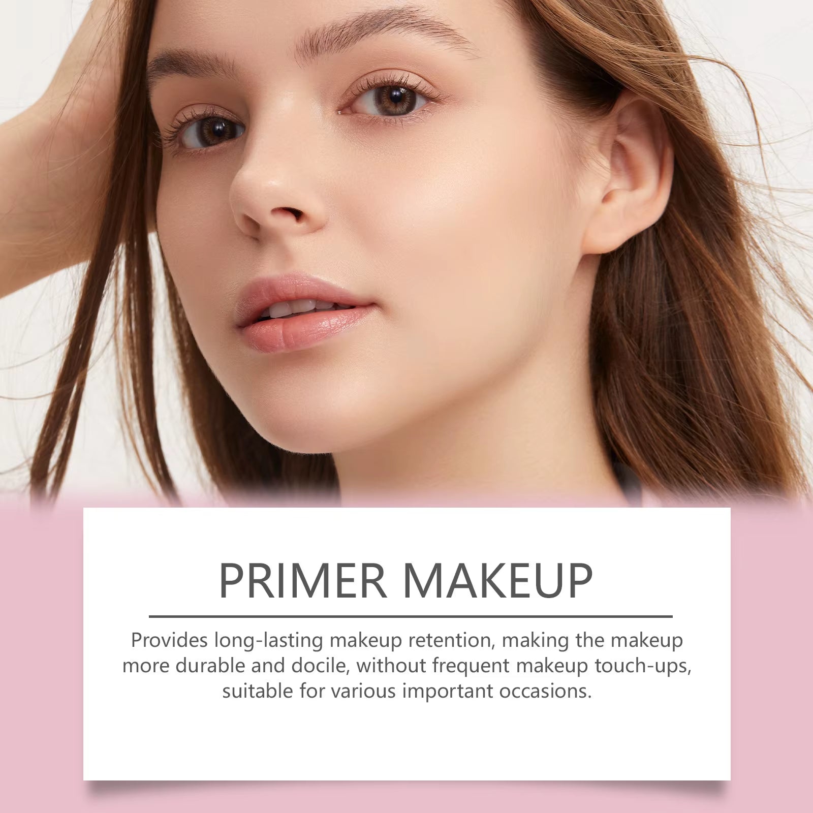 Moisturizing Facial Base Primer Gel Oil Control Hydrating Face Long Lasting under Foundation Invisible Pore Makeup Primer Cream