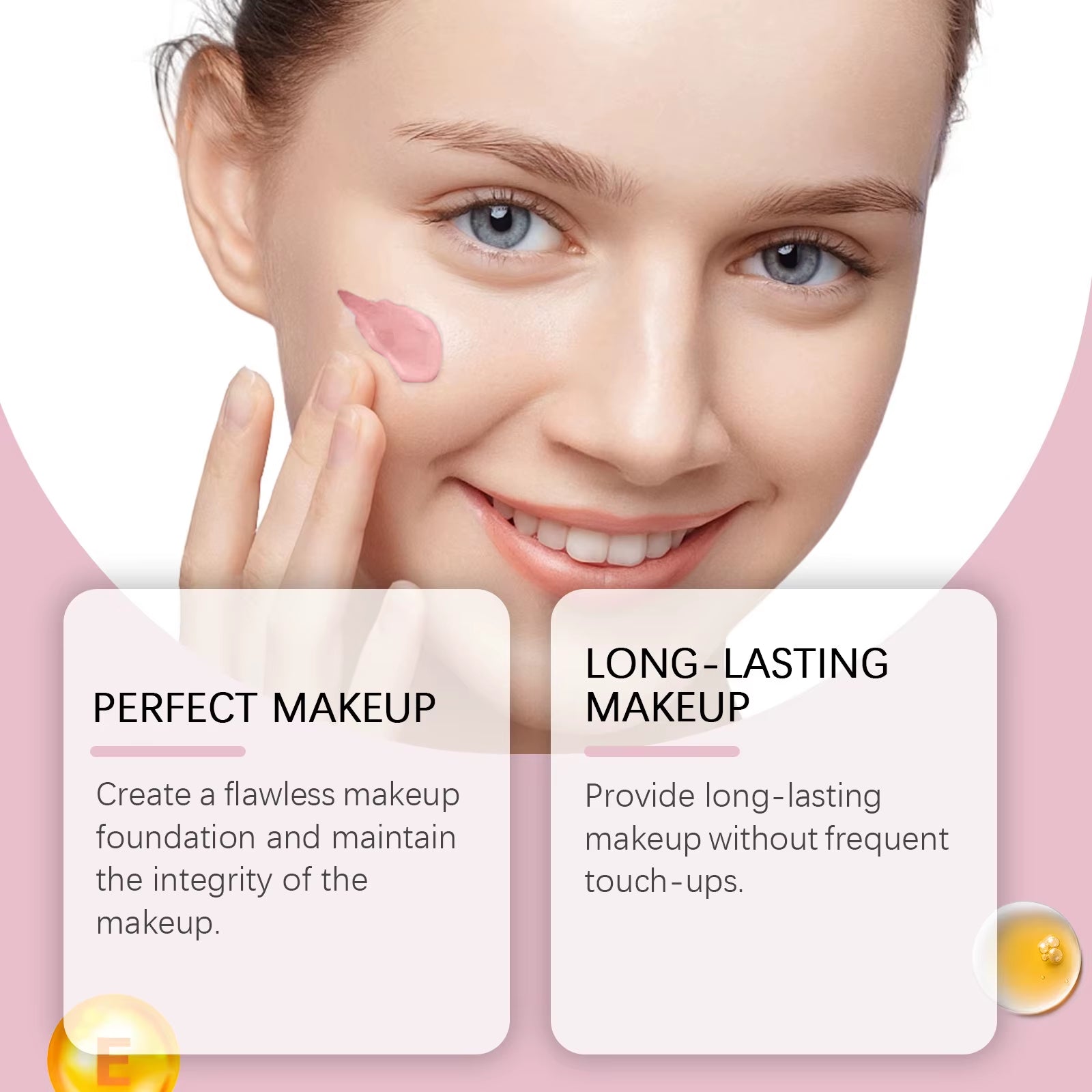 Moisturizing Facial Base Primer Gel Oil Control Hydrating Face Long Lasting under Foundation Invisible Pore Makeup Primer Cream