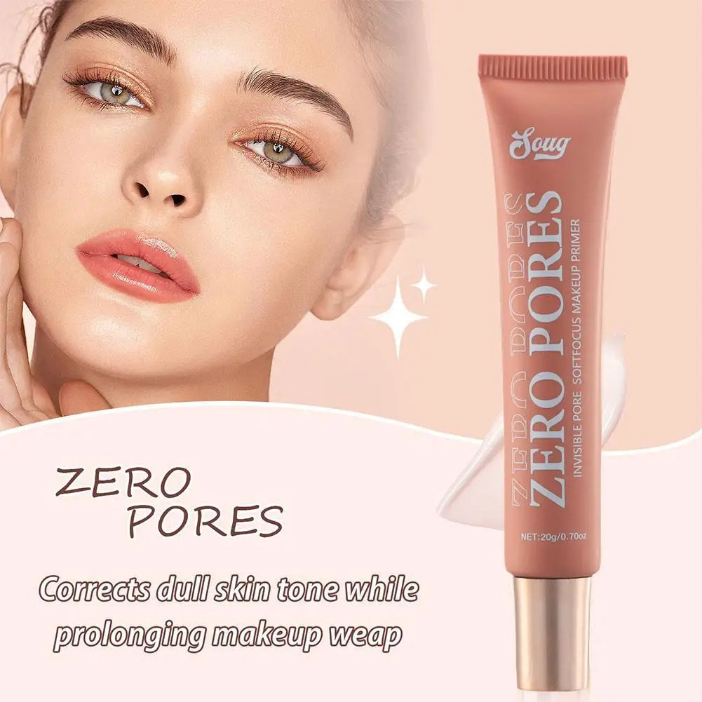 20Ml Primer Makeup Base, Matte Face Primer for Pores, Oil Control Moisturizing Makeup Primer for Oily & Dry & Combination Skin