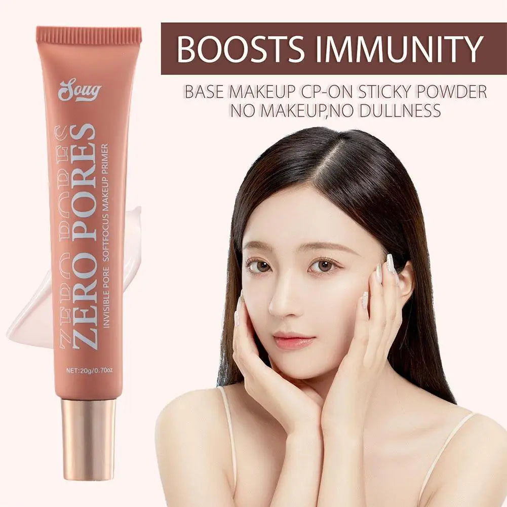 20Ml Primer Makeup Base, Matte Face Primer for Pores, Oil Control Moisturizing Makeup Primer for Oily & Dry & Combination Skin